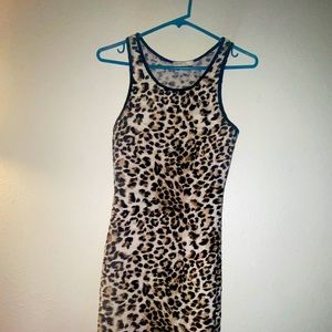 Leopard sexy dress